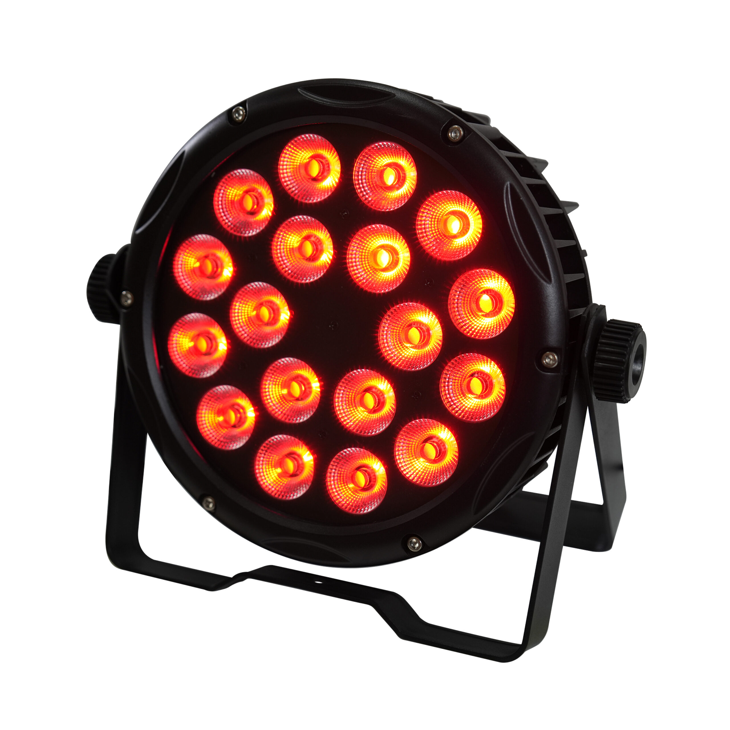 REFLETOR OUTDOOR 18 LEDS RGBWAUV COM CASE / ST-OP1806 - ShowTech