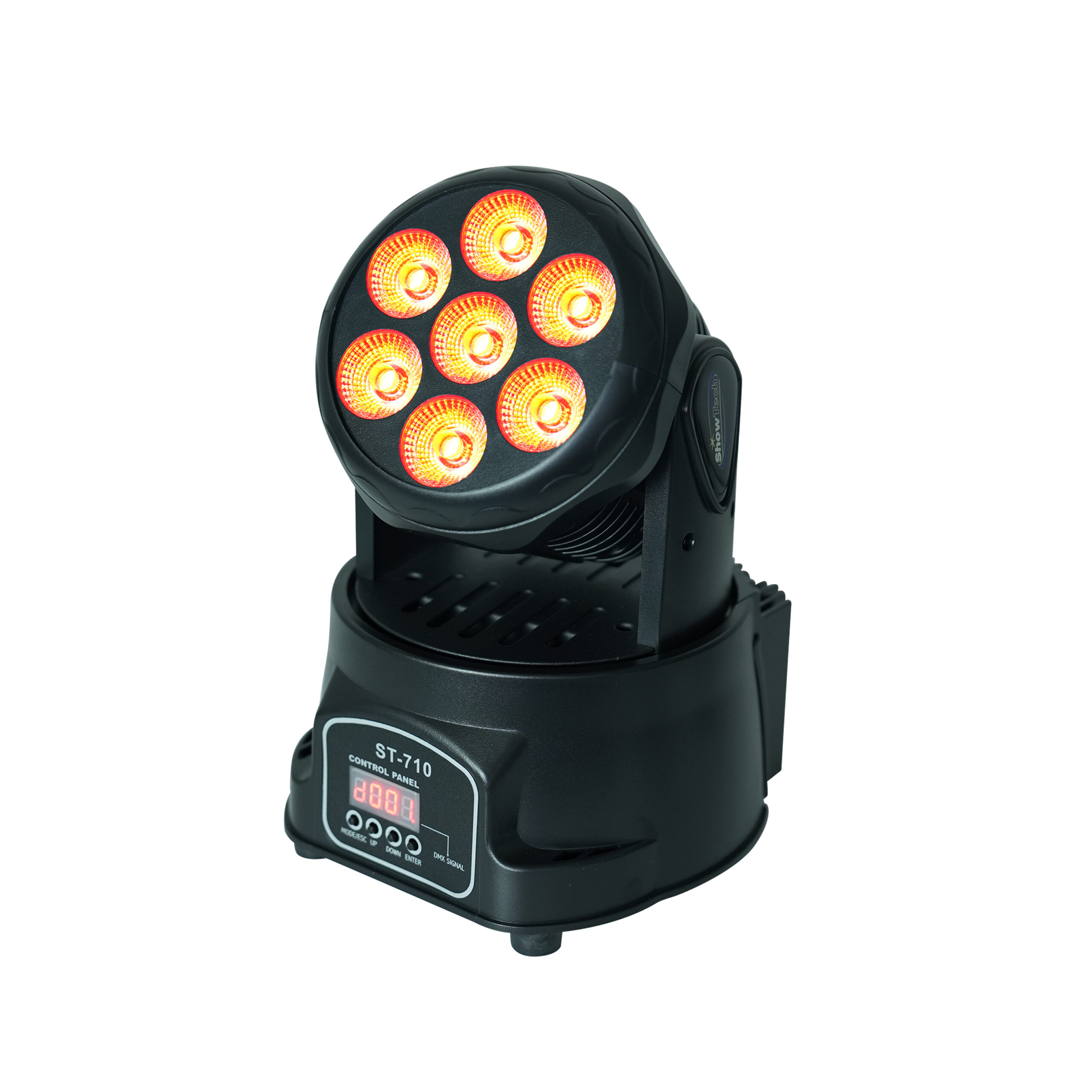 MINI MOVING HEAD WASH 7 LEDS RGBW / ST-710 - ShowTech